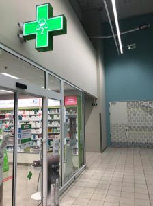 návrh a montáž núdzového osvetlenia pre Tesco Bratislava