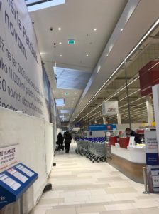 realizácia, návrh a montáž núdzového osvetlenia pre Tesco Bratislava